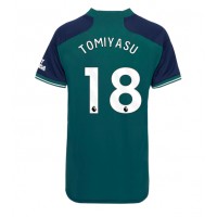 Camisa de time de futebol Arsenal Takehiro Tomiyasu #18 Replicas 3º Equipamento Feminina 2023-24 Manga Curta